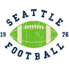 Seattle Football Emblem 1976