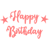 ANNIVERSAIRE. HAPPY BIRTHDAY. JOYEUX ANNIVERSAIRE.