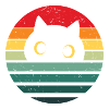 Retro Cat Vintage Cat Cat Lover