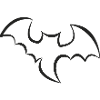 Creepy Bat Design