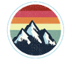 Vintage Mountain Retro