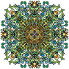 Mandala | Bunt | Leben | Geschenkidee
