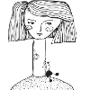 girl square head