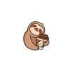 Coffee Sloth Good Mood Shirt