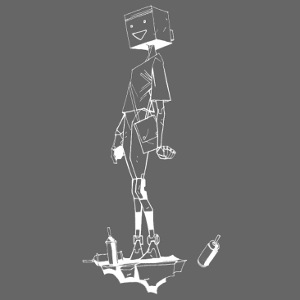 Boxheadgirl white