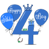 Joyeux anniversaire 4 garçon