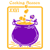 Halloween Cauldron Witchcraft Tarot Card