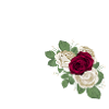 lettre A fleuris (blanche)