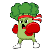 Broccoli Boxers Boxing Gloves Boxing