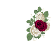 letter H flowered