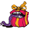 Christmas gift Mimic Monster RPG Meme