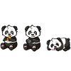 Panda Triathlete Food Play Sleep