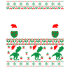 Opa Elf hässlicher Weihnachtspullover