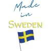 Made in Sweden Swedish flag