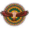 Falcon with ornament