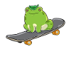 Frosch Skateboard