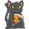 Katze Pizza