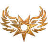 Winged Tribal Star