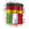 Italian German Love German Flag