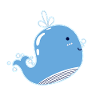 Baby Whale Smiling