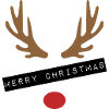Rentier Merry Christmas