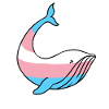 Whale Trans Pride