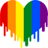 Abbandonare LGBT Gay Pride Cuore Gay Pride