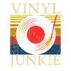 Collectionneur de disques Vinyl Junkie