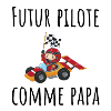 futur pilote comme papa cadeau