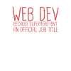 "Web Developer Superhero | Webentwickler"
