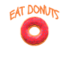 eat donuts