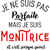 Pas parfaite mais monitrice