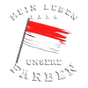 ROT Weiße Flagge