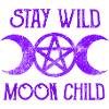 Wicca Stay Wild Moon Enfant