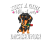 Black Dachshund