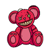 Horror Teddy Bear Bloody Halloween