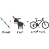 Drahtesel Fahrrad Funshirt