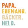 papa ehemann Bäcker held