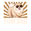 Zwergspitz Pomeranian Dad Hundebesitzer Geschenk