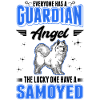 Samoyed Guardian Angel Sled Dog
