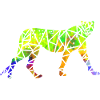 Bunter Gepard