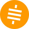 Sats Symbol Bitcoin Orange