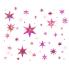 Funny Brilliant Glitter Stars