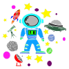 Kids Star Toys Flying Planets