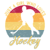 Bare en jente som elsker Hockey Hockey Girl