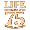 75th birthday