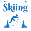 Ski Saying Old Man Grandpa
