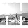 HH Landungsbrücken Noir Blanc