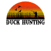 DUCK HUNTING Entenjagd Retro Geschenk