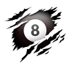 Pool Billard im Herzen